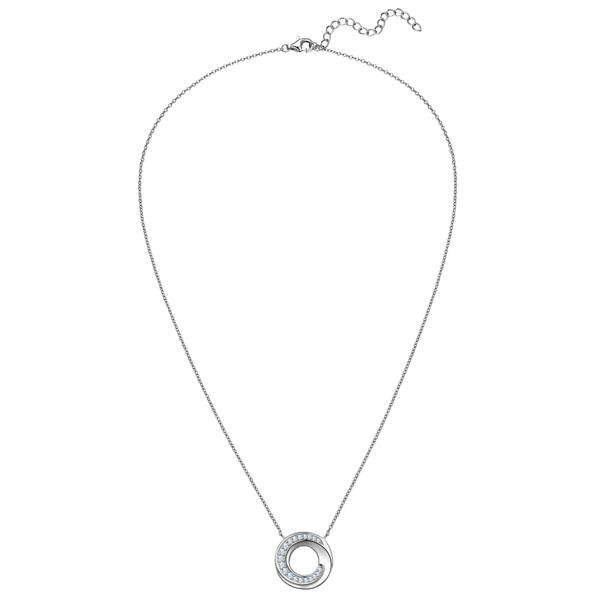 Rafaela Donata Kette mit Anhänger Sterling Silber Zirkonia weiß Weihnachtsangebot