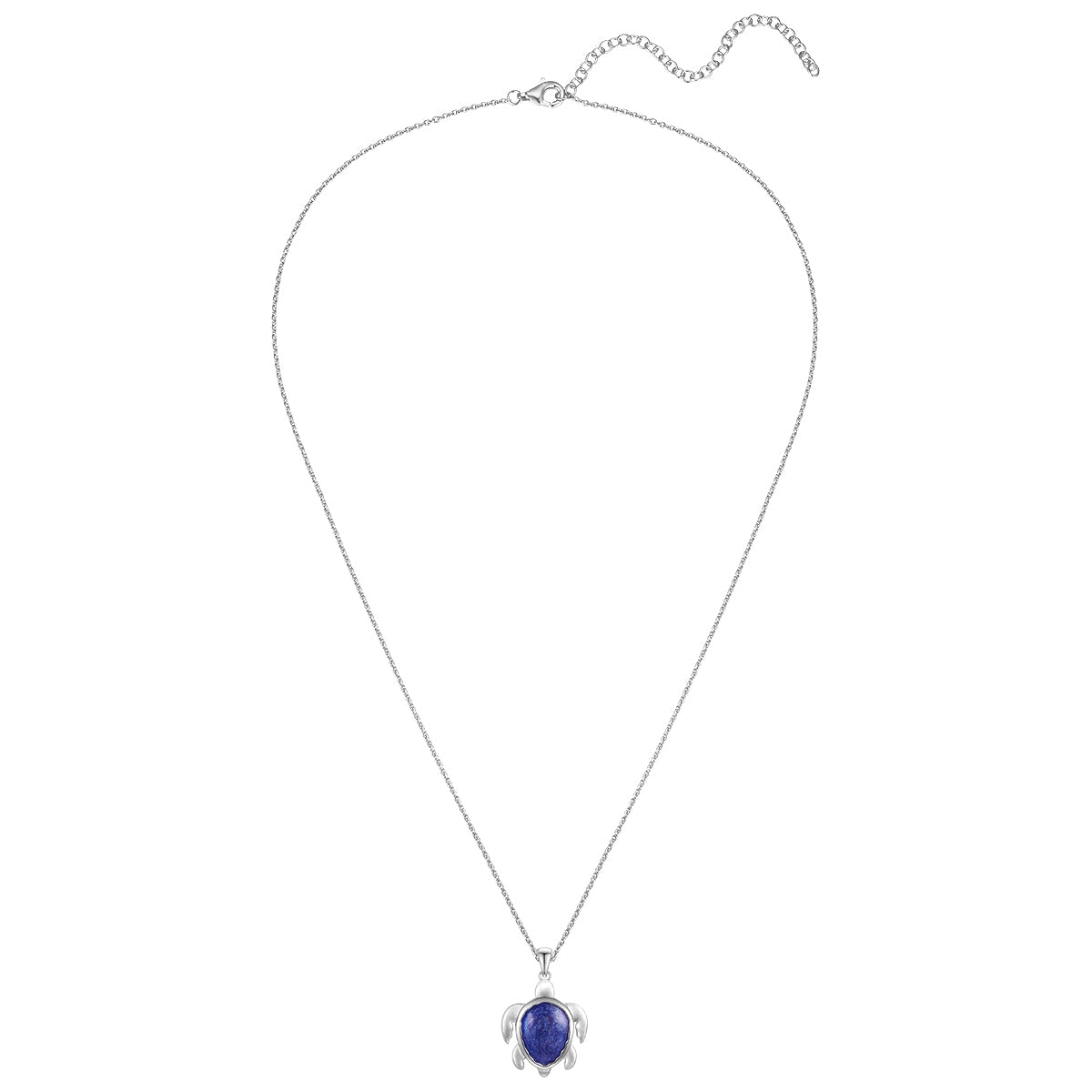 Rafaela Donata Kette mit Anhänger Sterling Silber Emaille blau Bis zu 55% Rabatt