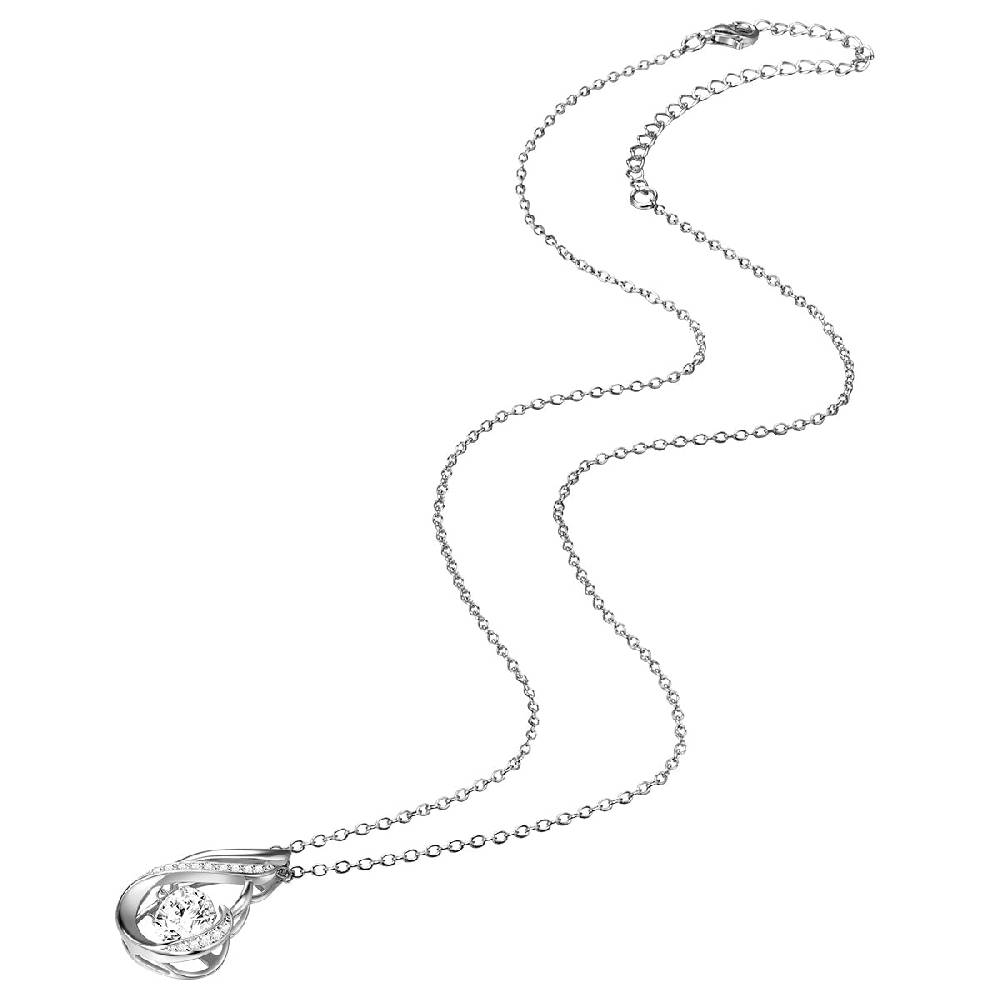 Rafaela Donata Kette mit Anhänger Sterling Silber Zirkonia weiß Outlet