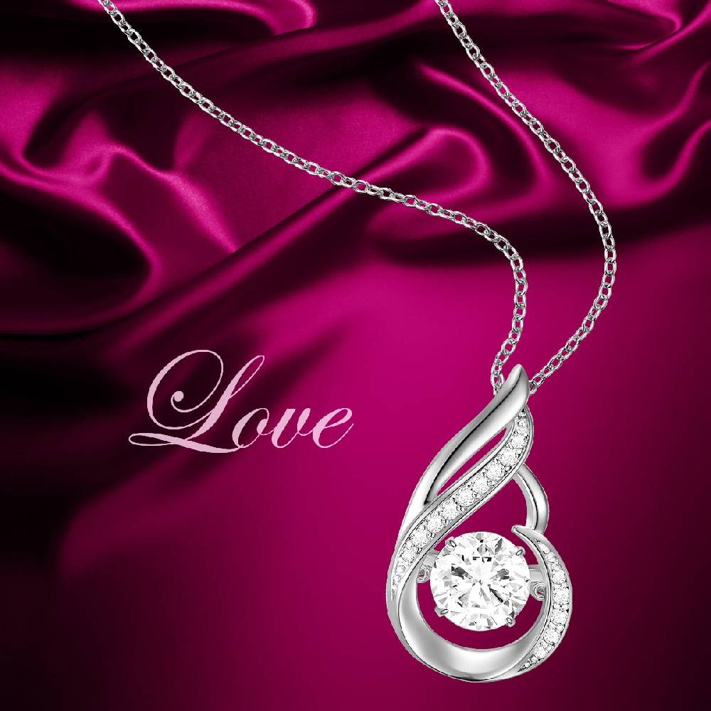 Rafaela Donata Kette mit Anhänger Sterling Silber Zirkonia weiß Outlet