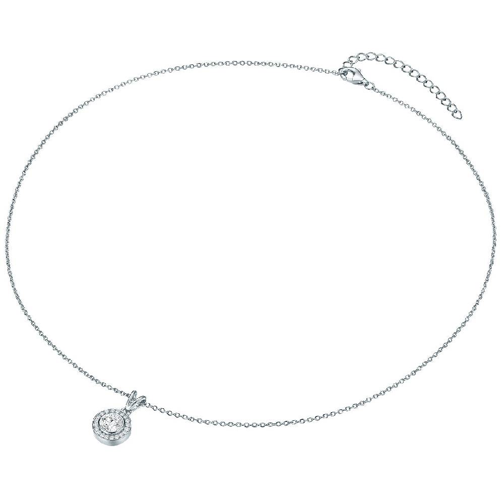 Rafaela Donata Kette mit Anhänger Sterling Silber Zirkonia weiß im Angebot