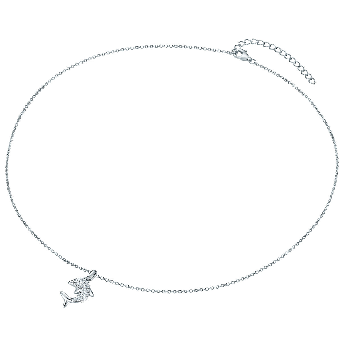 Rafaela Donata Kette mit Anhänger Sterling Silber Zirkonia weiß Flash Sale