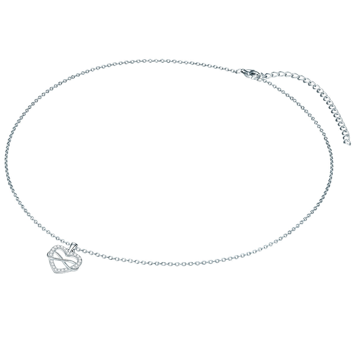 Rafaela Donata Kette mit Anhänger Sterling Silber Zirkonia weiß Weihnachtsangebot