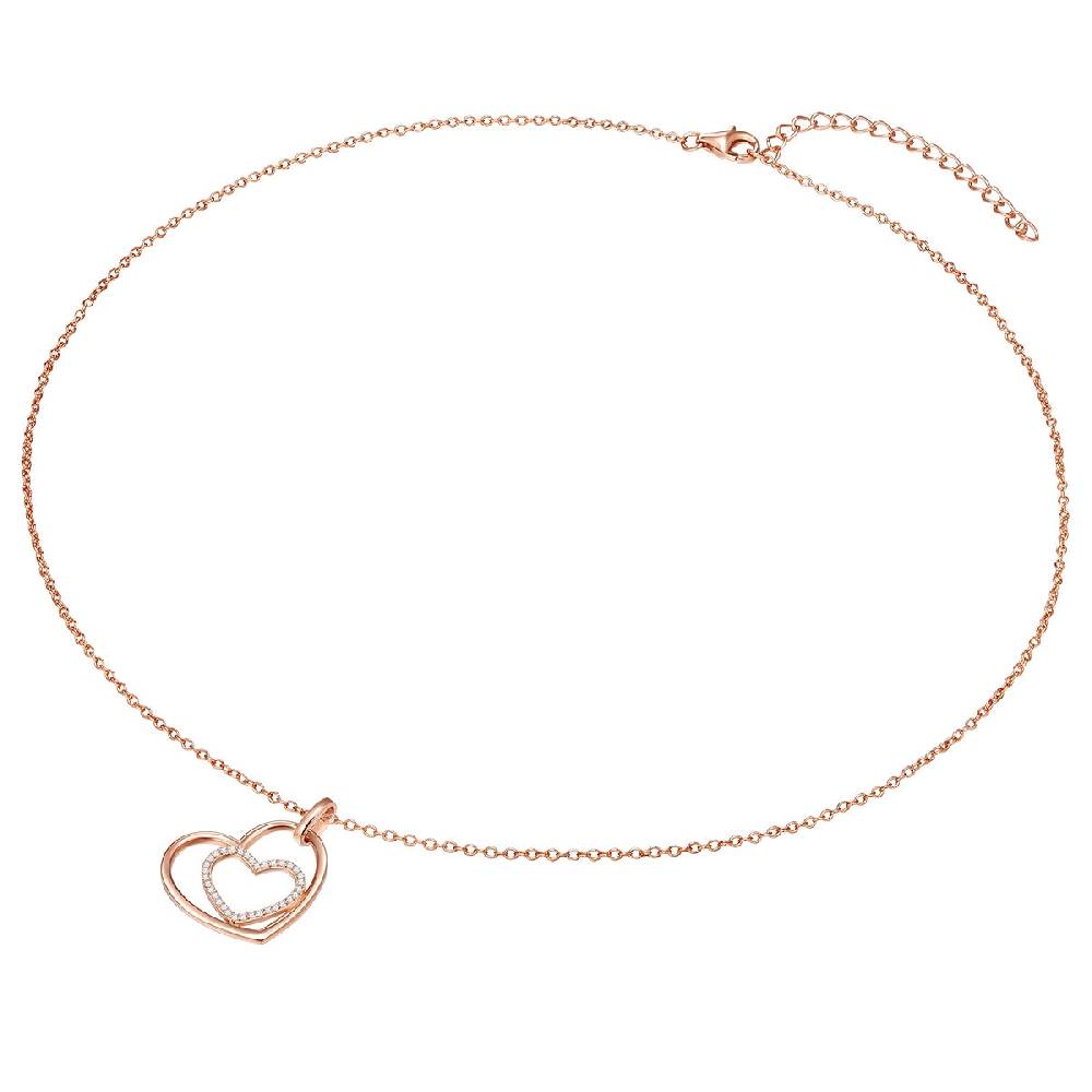 Rafaela Donata Kette mit Anhänger Sterling Silber roségold Zirkonia weiß Zeitlich begrenztes Angebot