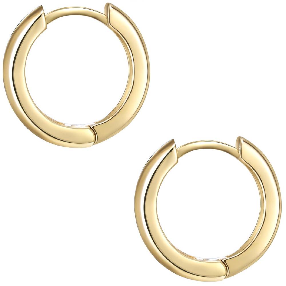 Rafaela Donata Creolen Sterling Silber gelbgold Super Sparpreis