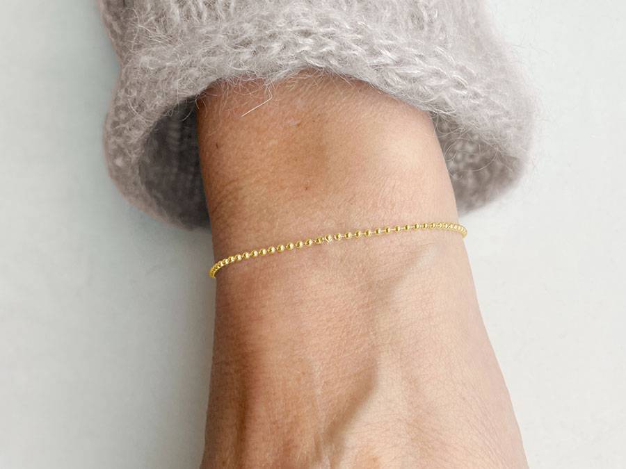 Renna Deluxe Kugel Armband GOLD Neueste Stile