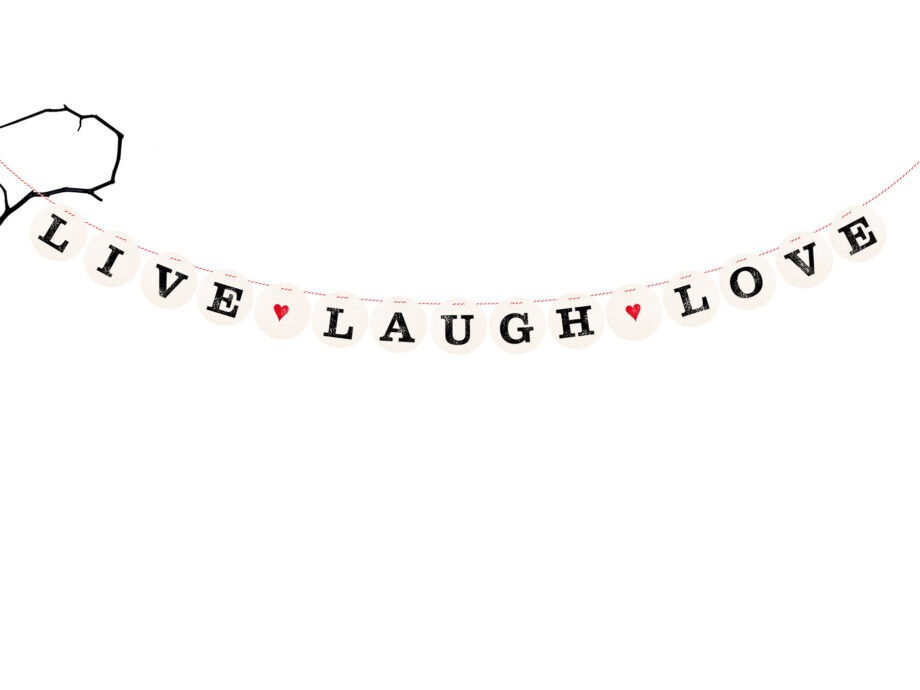 Renna Deluxe LIVE LAUGH LOVE Girlande Riesige Ersparnisse