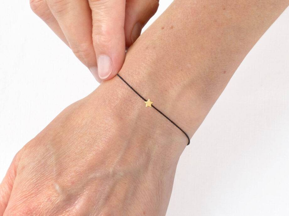 Renna Deluxe MAKE A WISH – STERN Armband Gold Outlet