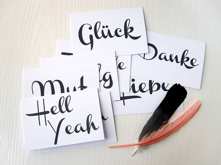 Renna Deluxe Danke // Klappkarte Begrenzte Freigabe