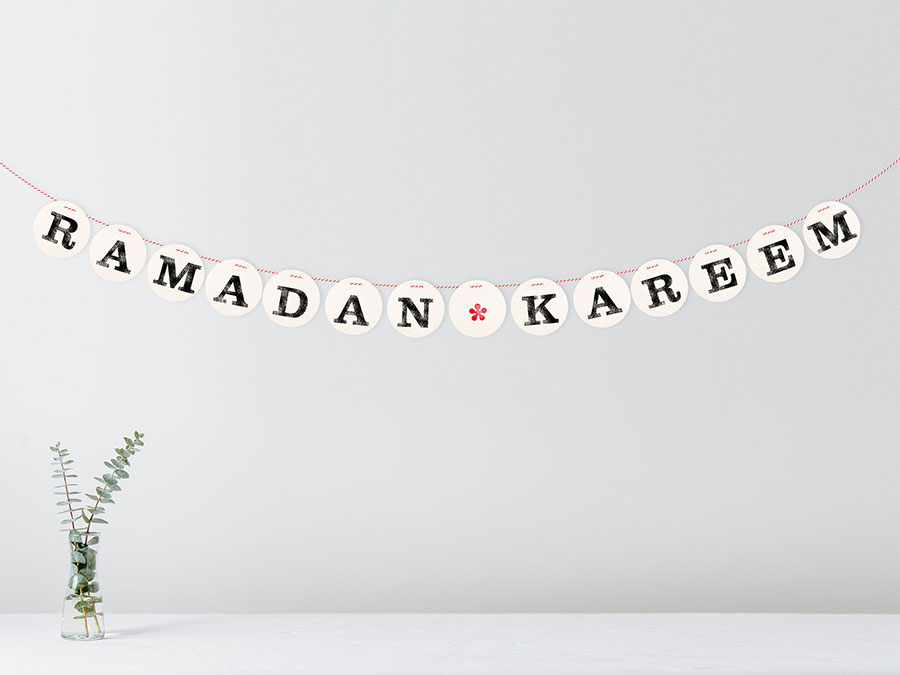 Renna Deluxe RAMADAN KAREEM Girlande Online Shopping