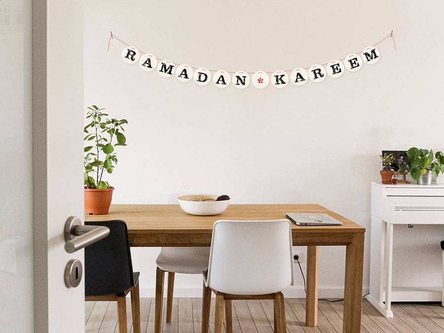 Renna Deluxe RAMADAN KAREEM Girlande Online Shopping
