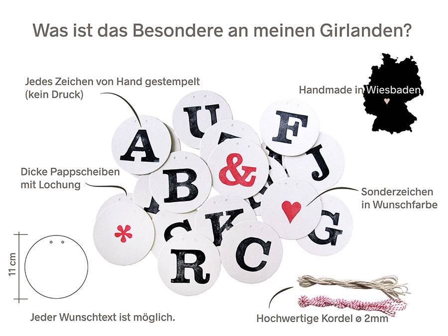 Renna Deluxe SCHULKIND Girlande für die Einschulung Party-Deko Weihnachtsangebot
