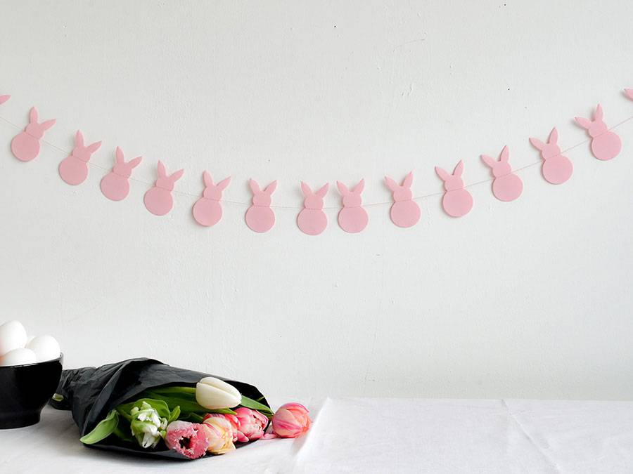 Renna Deluxe Rosa Osterhase Anhänger Muttertagsangebot