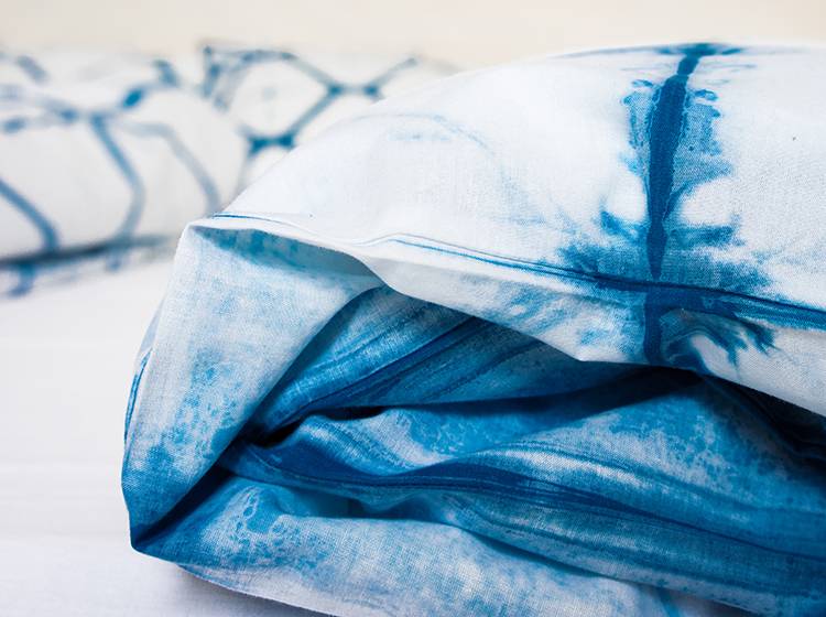 Renna Deluxe Shibori Bettwäsche handgefärbt Sonderangebote