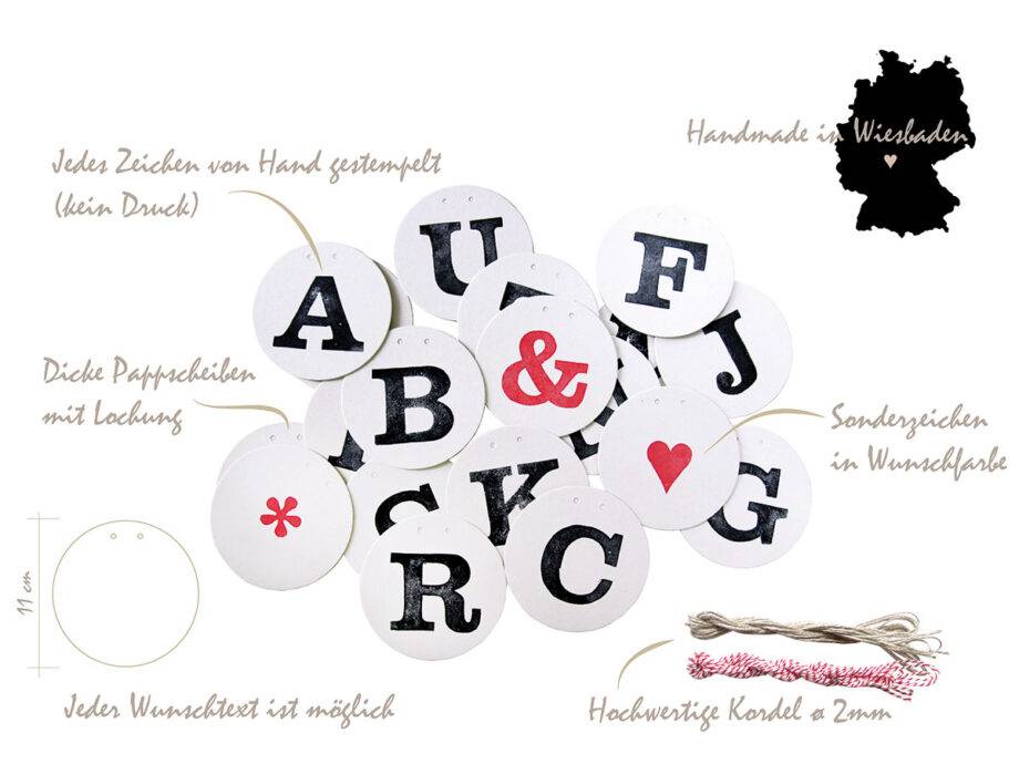 Renna Deluxe SAVE THE DATE Girlande Hochzeitsgirlande JETZT KAUFEN