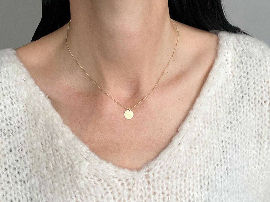 Renna Deluxe JUNGFRAU Sternzeichen Kette Gold Rabatte dieses Monats