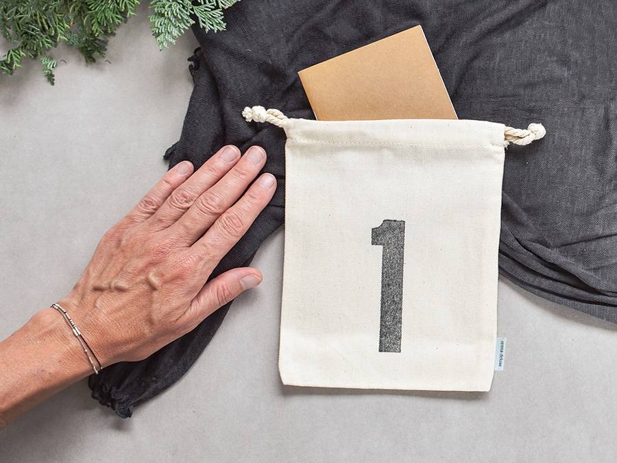 Renna Deluxe Nachhaltiger Adventskalender aus Bio-Baumwolle Wochenangebot