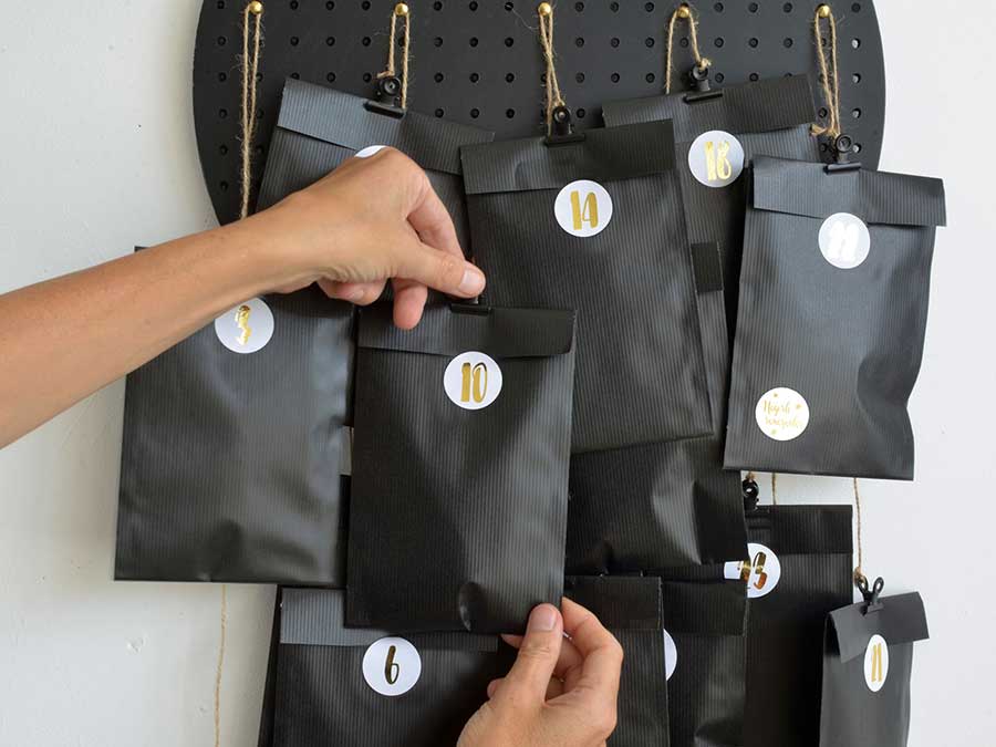 Renna Deluxe RAMADAN Kalender Gold mit schwarzen Tüten Bis zu 65% Rabatt