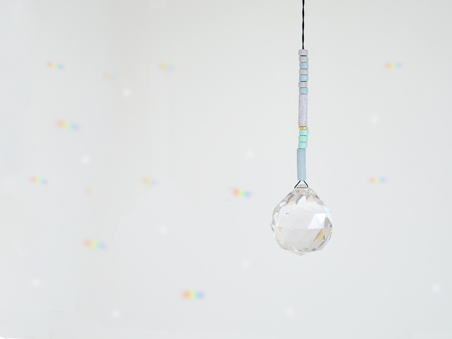 Renna Deluxe SUNCATCHER Blau Mint Grau Discount Store für neue Produkte