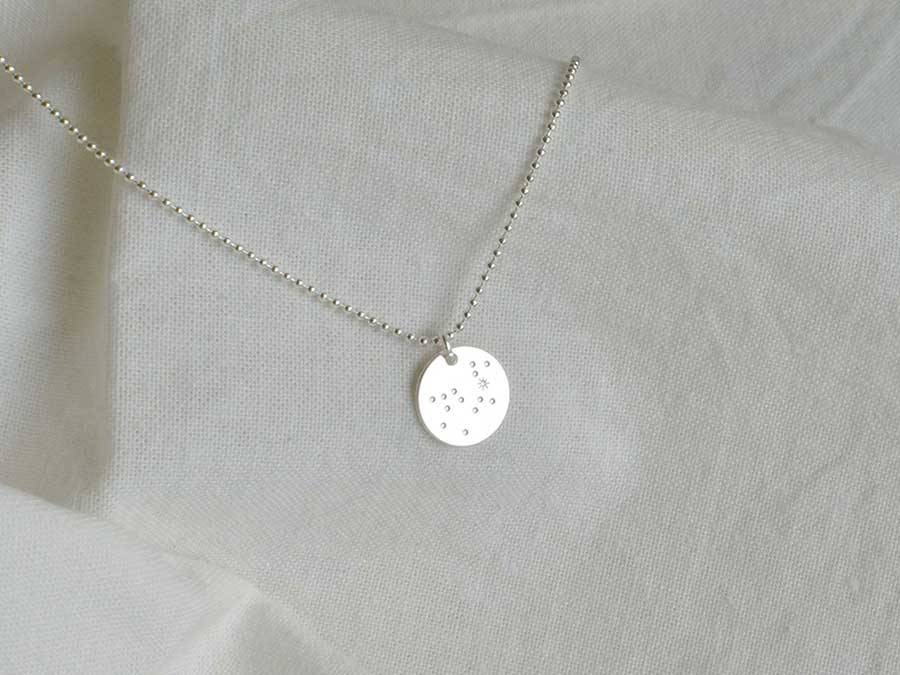 Renna Deluxe SIRIUS Sternbild Kette Silber Fabrikverkauf