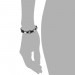 Silberdream SilberDream Shamballa Armband Zirkonia Kugeln weiß/schwarz SDA929 Super Sparpreis