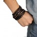 Silberdream SilberDream Lederarmband brown Damen Leder Armband LA2250B Bis zu 60% Rabatt