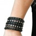 Silberdream SilberDream Lederarmband schwarz Zirkonia Damen Leder Armband LAP231S Sonderangebot der Fabrik