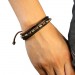 Silberdream SilberDream Lederarmband schwarz Surfarmband Leder Armband LA1237S Bis zu 55% Rabatt