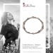 Silberdream SilberDream Bicolor Armband Rose und Schwarz 19-21cm 925 Silber Damen SDA2459F Rabatte dieses Monats