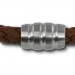 Silberdream SilberDream Leder Armband 5mm braun 20cm Edelstahl Verschluss LAB0220 Schlussverkauf