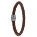 Silberdream SilberDream Leder Armband 5mm braun 20cm Edelstahl Verschluss LAB0220 Schlussverkauf