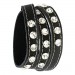 Silberdream SilberDream Lederarmband schwarz Zirkonia Damen Leder Armband LAP228S Sonderangebot