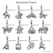 Silberdream SilberDream 925 Charm Steinbock Sternzeichen Anhänger FC7101 Günstig kaufen