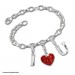 Silberdream SilberDream 925 Charm Buchstabe P Silber Armband Anhänger FC70P Großer Ausverkauf