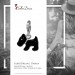 Silberdream SilberDream Charm Hund schwarz 925er Armband Anhänger FC830S Weihnachtsangebot