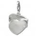 Silberdream SilberDream 925 Charm Herz Medaillon Armband Anhänger FC3006 Neuheiten