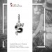 Silberdream SilberDream Glitzer Charm Drache schwarz Zirkonia 925 Silber GSC524S Riesige Ersparnisse