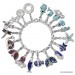 Silberdream SilberDream Glitzer Charm Clownfisch blau Zirkonia Kristalle GSC518B Zeitbegrenzte Promotion