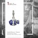 Silberdream SilberDream Glitzer Charm Clownfisch blau Zirkonia Kristalle GSC518B Zeitbegrenzte Promotion