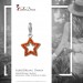Silberdream SilberDream Glitzer Charm Stern offen orange Zirkonia Kristalle GSC556O Vierteljährliche Förderung