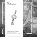 Silberdream SilberDream 925 Charm Schlüssel weiß Armband Anhänger FC241W Clearance-Verkauf