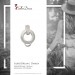 Silberdream SilberDream Silber Charm Ketten Verbinder mit Zirkonia FC0063 Kostenloser Versand international
