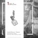 Silberdream SilberDream Charm Parfüm-Flacon Zirkonia 925er Armband Anhänger FC686 Black Friday Preise