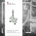 Silberdream SilberDream Charm fliegendes Pony weiß 925 Silber Armband Anhänger FC869W Im Verkauf
