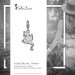 Silberdream SilberDream Glitzer Charm Frosch weiß Zirkonia Kristalle 925er GSC521W 50% Rabatt für begrenzte Zeit