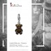 Silberdream SilberDream Charm Teddybär braun 925er Silber Armband Anhänger FC855N Auslauf