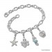 Silberdream SilberDream Charm Seestern Zirkonia 925 Silber Armband Anhänger FC730W Schlussverkauf