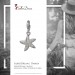 Silberdream SilberDream Charm Seestern Zirkonia 925 Silber Armband Anhänger FC730W Schlussverkauf