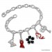 Silberdream SilberDream Charm Schmetterling weiß 925er Armband Anhänger FC1045W Black Friday