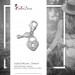 Silberdream SilberDream 925 Charm Herzschloss Armband Anhänger FC234W Vatertagsangebot